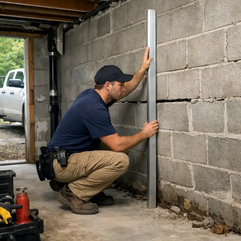 Bowing Wall Repair Lairdsville