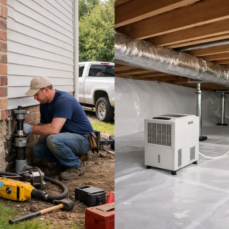 Crawl Space Encapsulation Lairdsville