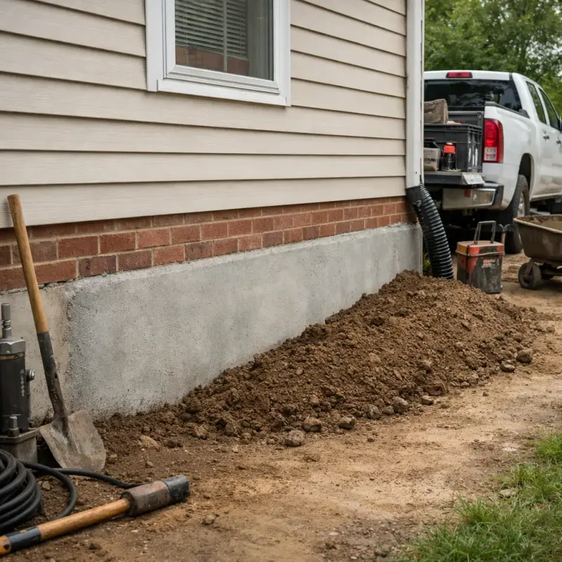 Foundation Crack Repair Cypress