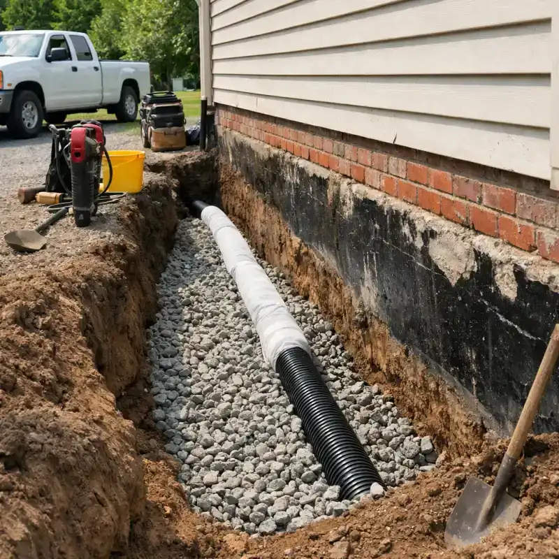 French Drain Lairdsville