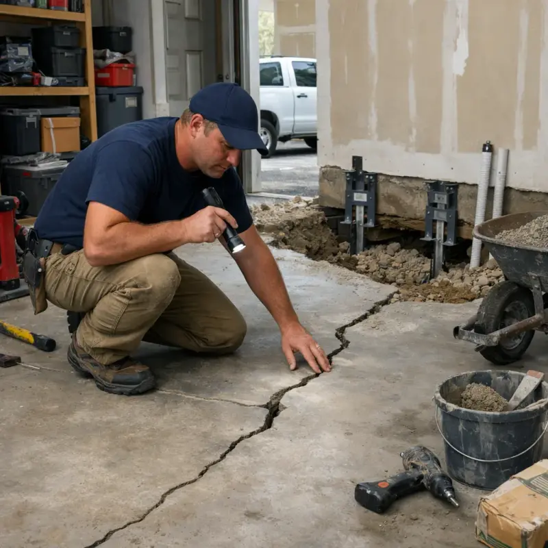 Slab Foundation Repair Lairdsville