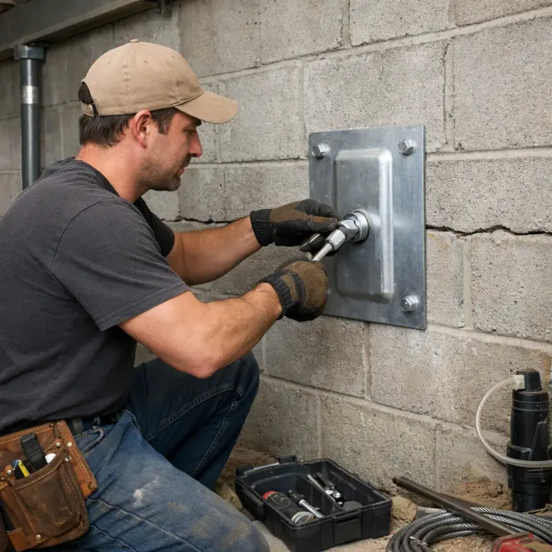 Wall Anchor Installation Cypress